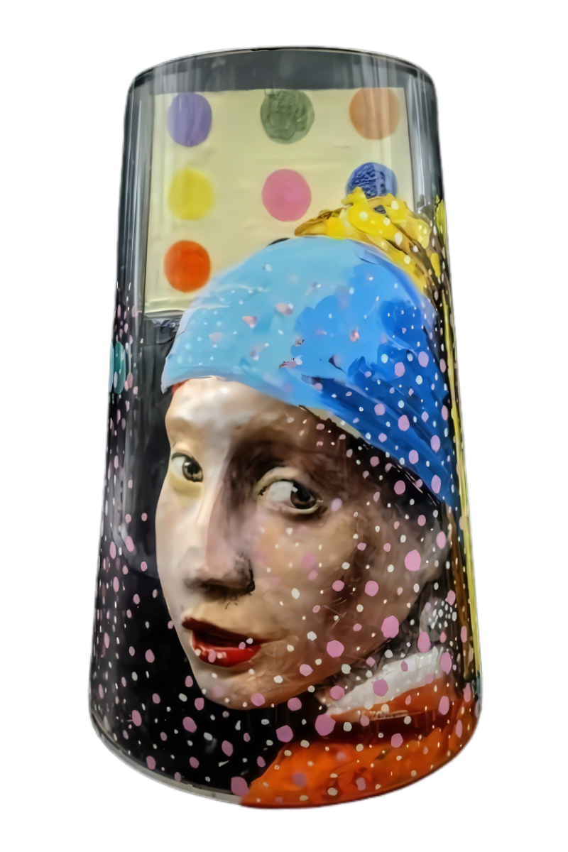 Artwork By Noi Volkov Girl With The Pearl Earring 2 · Habatat Galleries