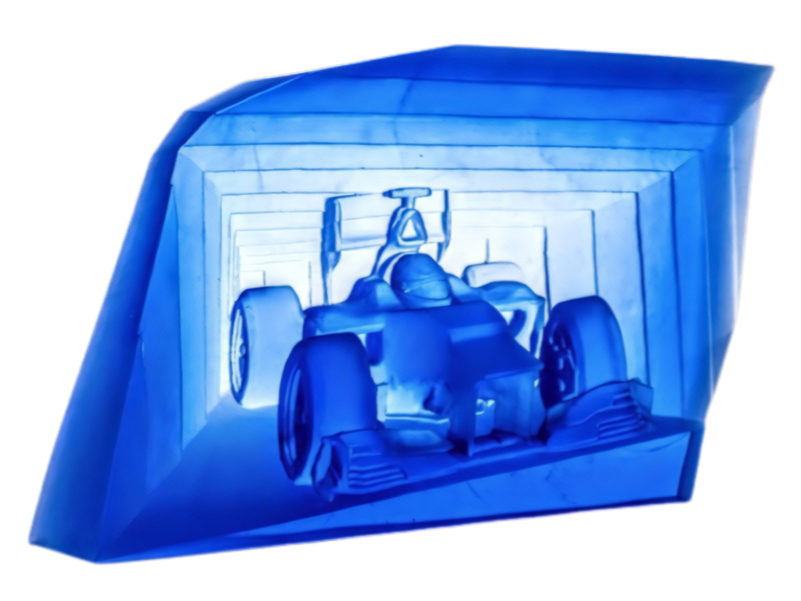 Artwork By Jaroslav Prosek Formula 1 Blue · Habatat Galleries