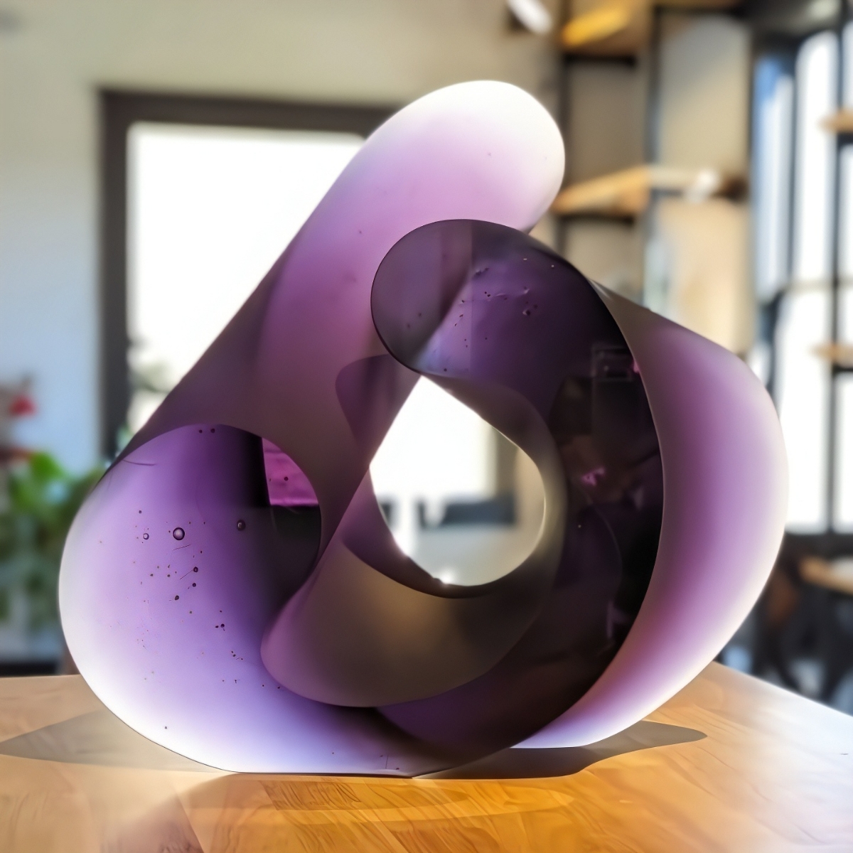 Artwork By Karin Morch Amorphous Purple · Habatat Galleries