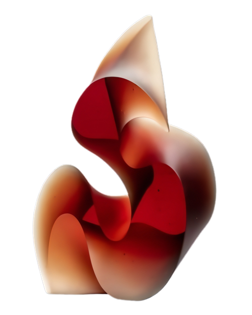 Artwork By Karin Morch Flow Red · Habatat Galleries