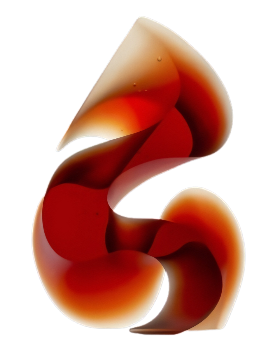 Artwork By Karin Morch Flow Red · Habatat Galleries