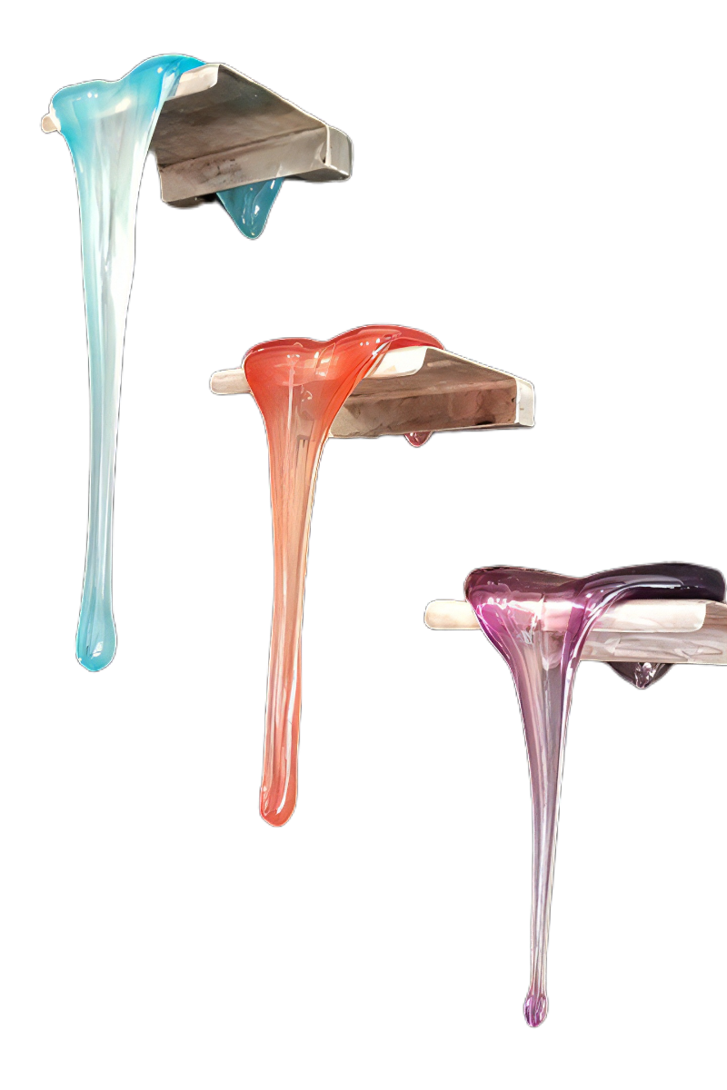 Artwork By Miles Van Rensselaer Gelas Warna Warni · Habatat Galleries