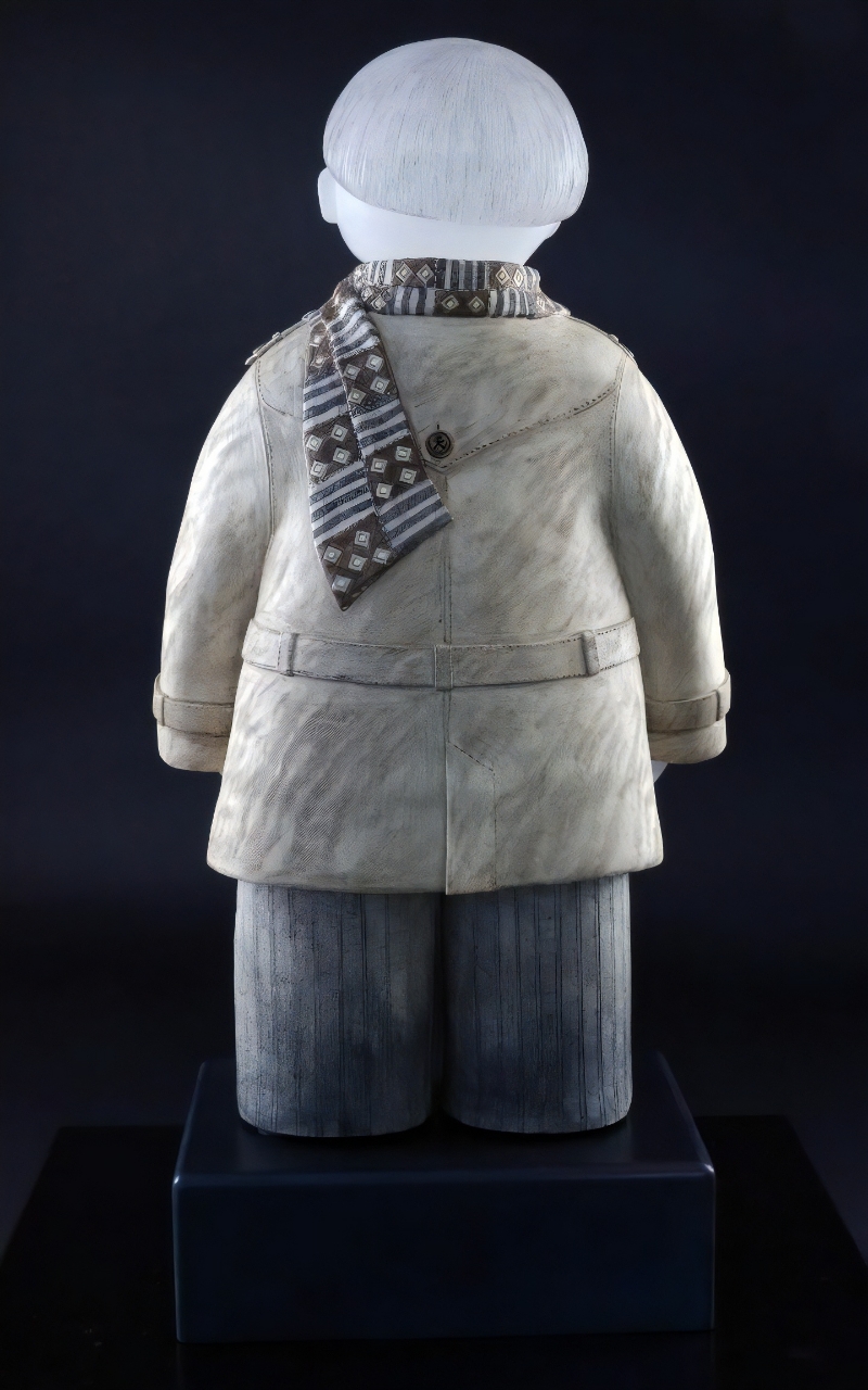 Artwork By Vivian Wang Trenchcoat · Habatat Galleries