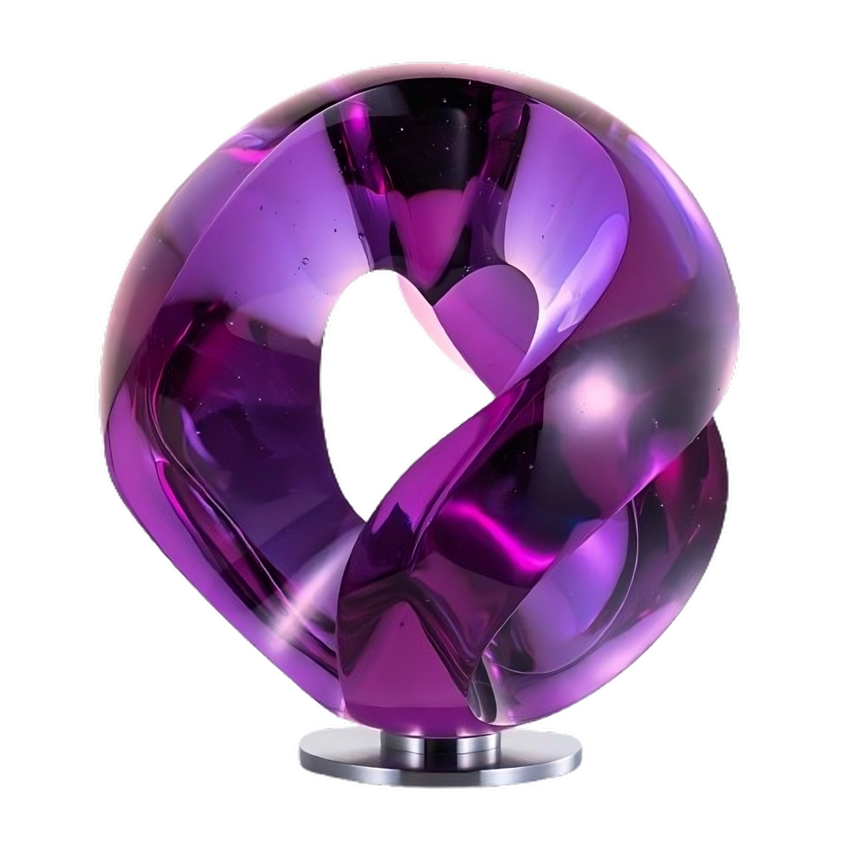 Artwork By Vlastimil Beranek Purple Heart · Habatat Galleries